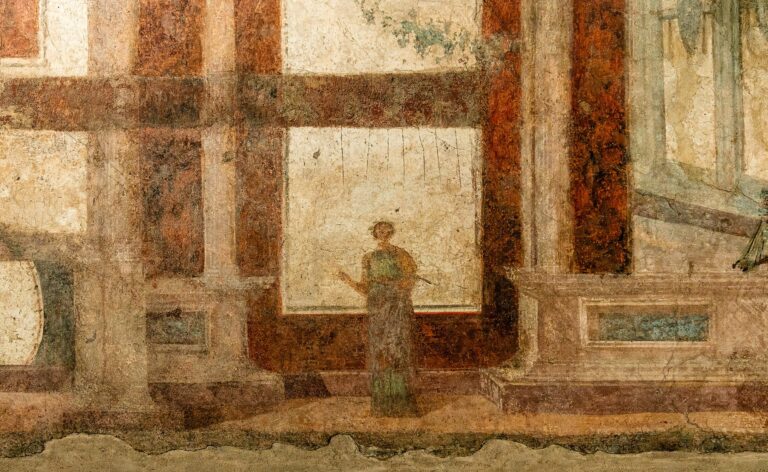 Terme di Caracalla pitture domus di età adrianea
