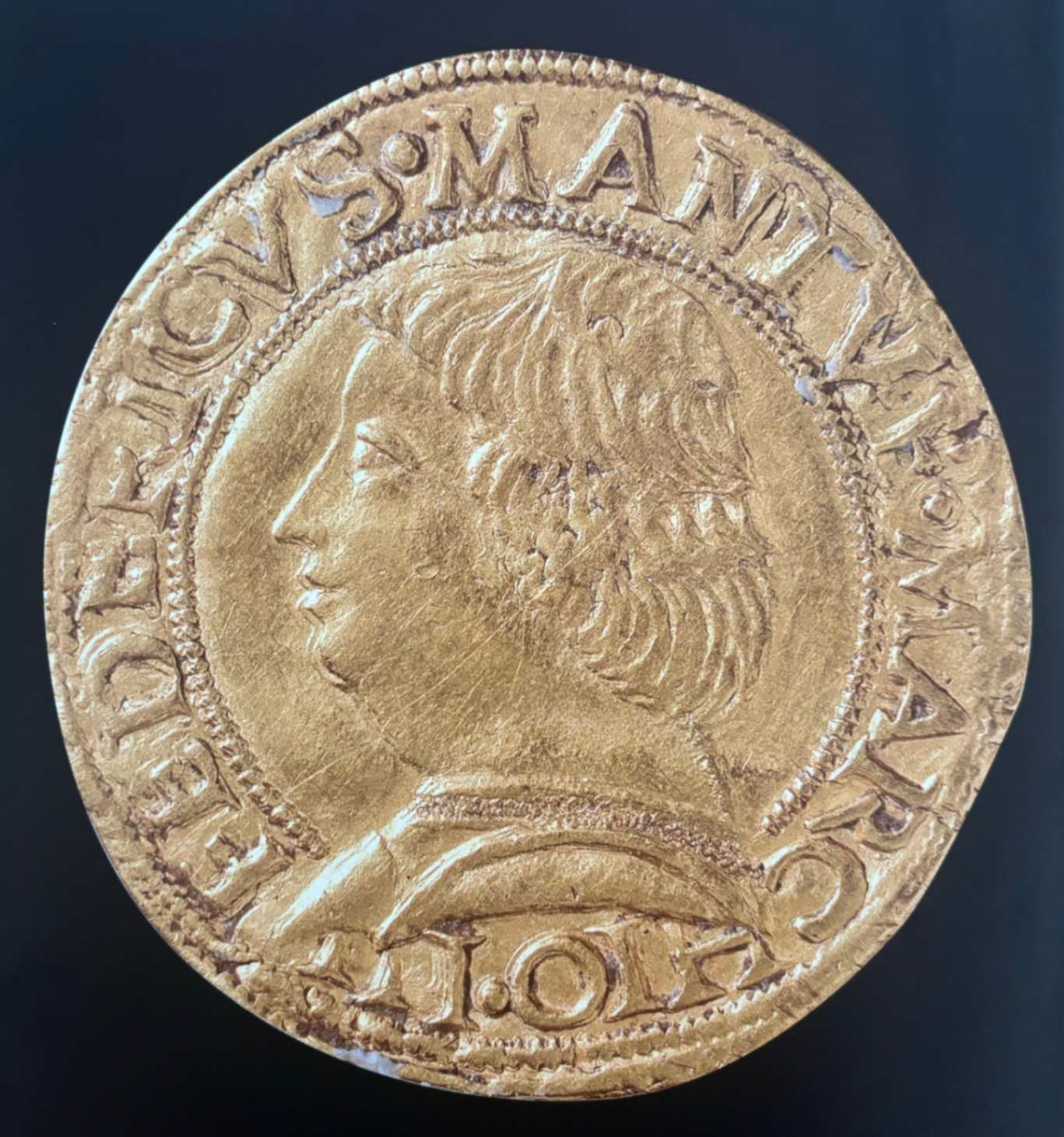 ducato d'oro del marchese Federico Gonzaga, 1478-1484 (dritto)