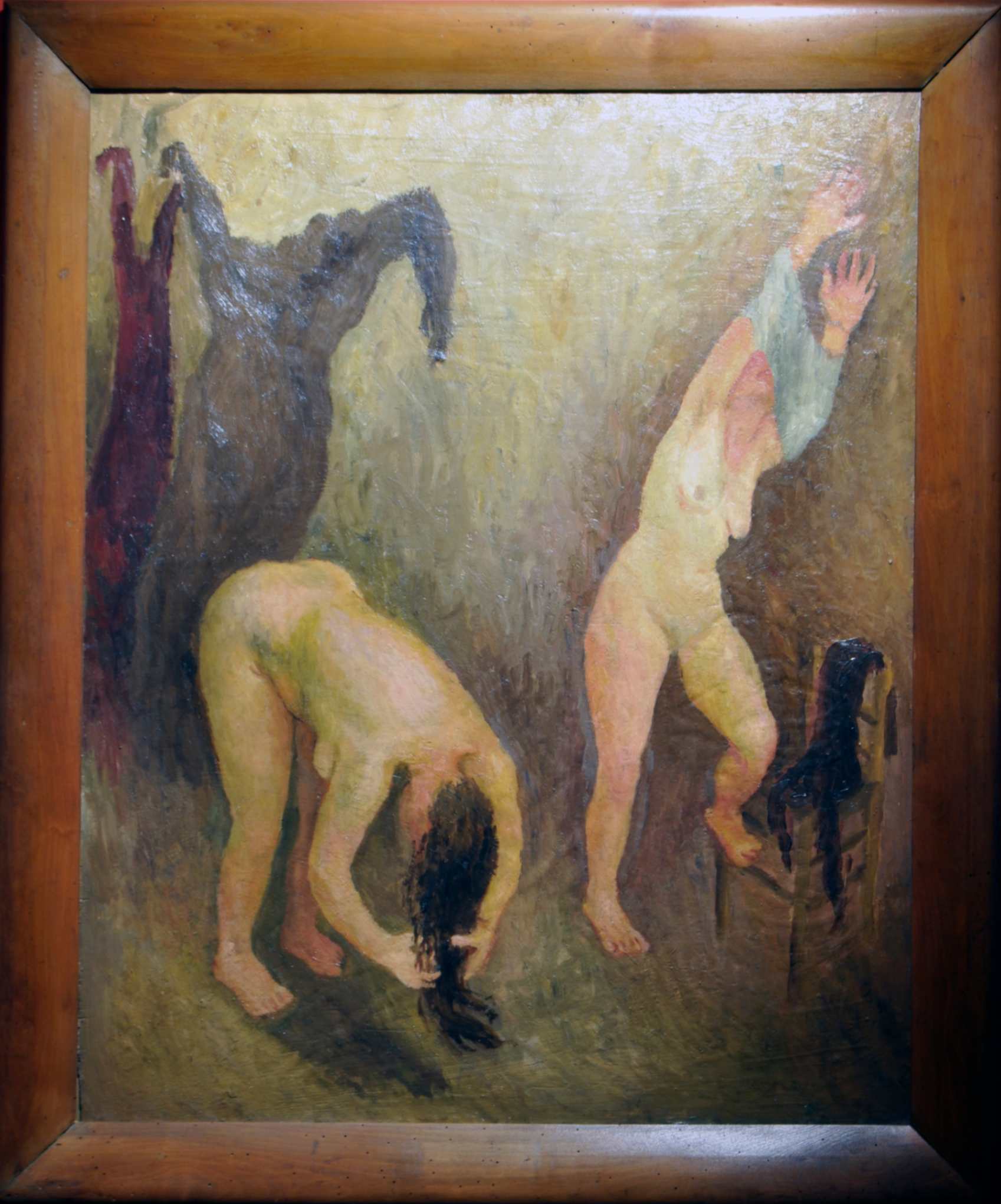 2. Mario Mafai, Donne che si spogliano, 1934 olio su tavola, cm 96,5x79 Roma, Galleria d’Arte Moderna