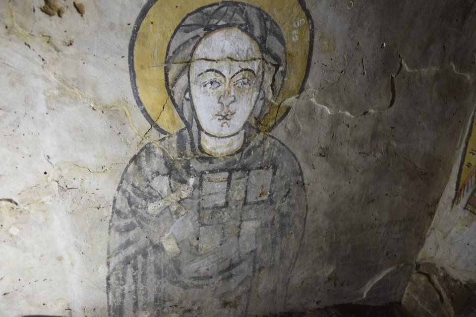 Rappresentazione di Maria, Madre di Dio (fot. Magdalena Skarżyńska/Centro Polacco di Archeologia Mediterranea Università di Varsavia)