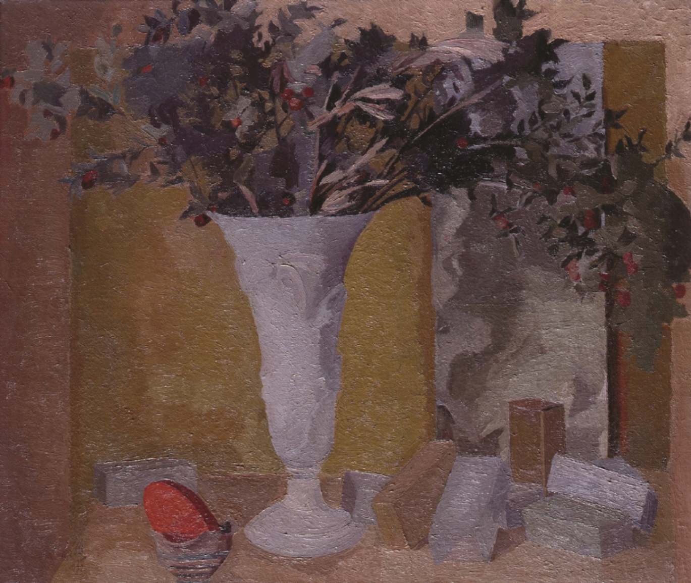 6. Roberto Melli, Natura morta (Composizione), 1935olio su tela, cm 58x68Roma, Galleria d’Arte Moderna