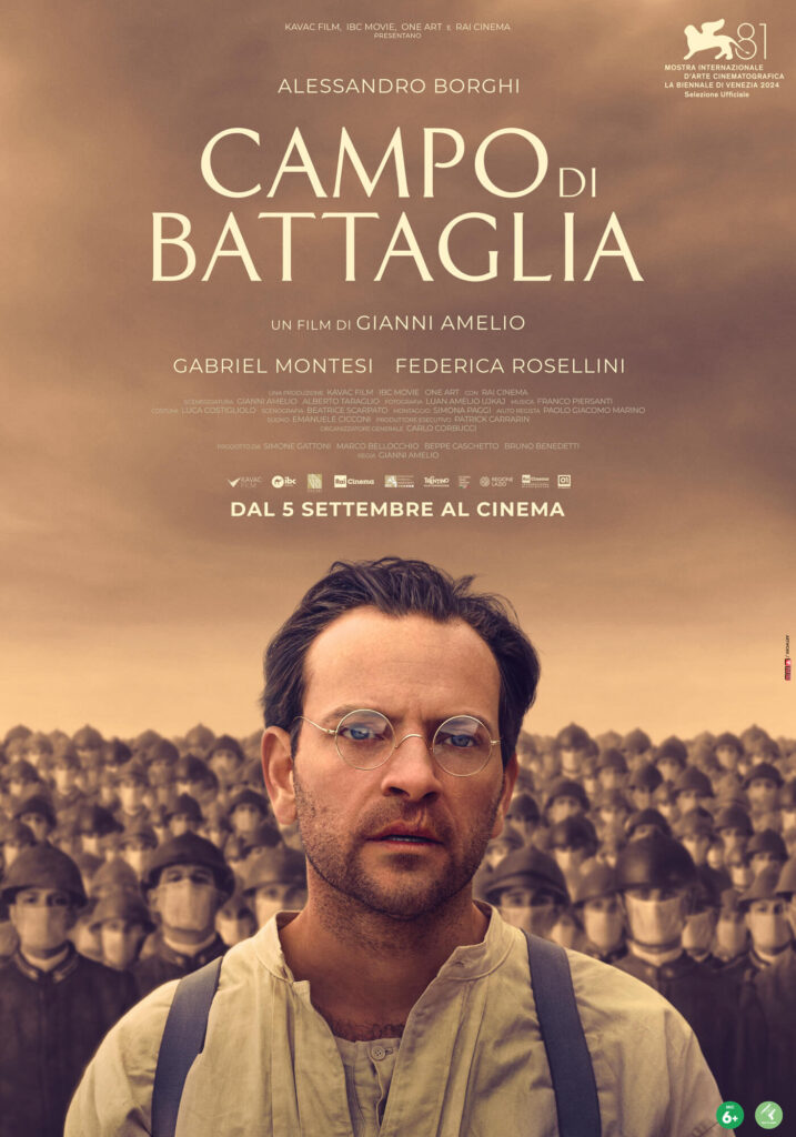 Campo di battaglia, film di Gianni Amelio manifesto